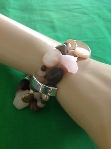 【送料無料】ブレスレット　アクセサリ―　スターリングシルバーパールローズクオーツピンクブレスレットドルsilpada sterling silver pearl rose quartz wood pink bracelet b1418 139 retired