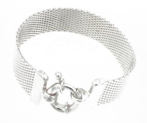 【送料無料】ブレスレット　アクセサリ―　ミラネーゼブレスレットシルバーブレスレットmilanese bracelet silver bracelet gift jewel man woman trends