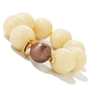 【送料無料】ブレスレット　アクセサリ―　イタリアフィオレンティーナインカントビーズブレスレットinvicta ij10020 made in italy fiorentina incanto resin bead bracelet