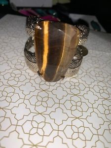 【送料無料】ブレスレット　アクセサリ―　スコットタイガースアイセレステカフkendra scott tigers eye celeste cuff