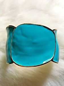 【送料無料】ブレスレット アクセサリ― ケネスジェイレーンエナメルカフスブレスレットkenneth jay lane turquoise blue enamel hinged cuff bracelet