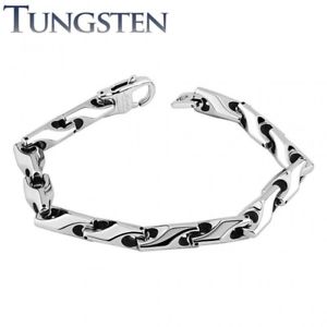 【送料無料】ブレスレット　アクセサリ―　タングステンman bracelet tungsten chains