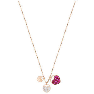 【送料無料】ブレスレット　アクセサリ―　スワロフスキージンジャーペンダントピンクローズゴールドメッキドルswarovski 5472446 ginger pendant, pink, rose gold plating rrp 119