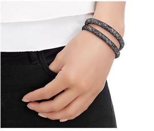 【送料無料】ブレスレット　アクセサリ―　スワロフスキースターダストライトマルチダブルブレスレットサイズドルswarovski 5094988 stardust light multi double bracelet size m rrp 119 26,985円