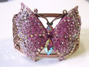 【送料無料】ブレスレット　アクセサリ―　カフブレスレットkirks folly maraposa copper cuff bracelet nwt