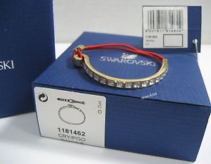 【貨物輸送無料】腕輪 佩び物― スワロフスキーブレスレットswarovski toby red bracelet, goldplated crystal butterflies メガバイト  1181462
