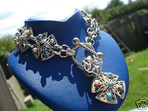 【送料無料】ブレスレット アクセサリ― オリジナルブレスレットクロスbeautiful and original bracelet formerfiligreecross12 pearls and stonescharm