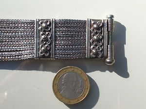 【送料無料】ブレスレット アクセサリ― ボーブレスレットシルバーミネルヴァパンチbeau bracelet silver punched minervalength 17,5cmweight 83gr