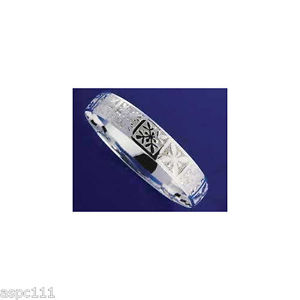 【送料無料】ブレスレット アクセサリ― アージェントブレスレットクエットargent 925 hawaen bracelet couette bord lisse 15mm