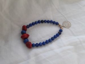 【送料無料】ブレスレット アクセサリ— スターリングベネディクトチャームブレスレット9ct9k|hokushin