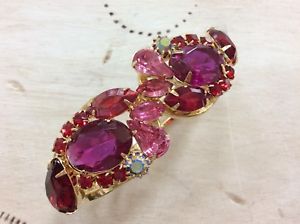 【送料無料】ブレスレット　アクセサリ―　alex and ani*rare* pink colored crystals jeweledhinged braceletalex and ani *rare* pink colored crystals jeweled hinged br 23,746円