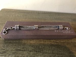 【送料無料】ブレスレット　アクセサリ―　silpadaブレスレット925スターリングトークオブザタウンmultib1702silpada bracelet 925 sterling silver, talk of the town multi strand b1702 23,746円