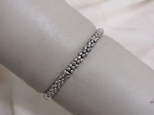 【送料無料】ブレスレット アクセサリ— デザイナーラゴスキャビアビーズミリブレスレットdesigner lagos ss caviar beaded 4mm bracelet|hokushin
