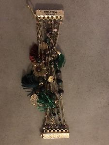 【送料無料】ブレスレット アクセサリ— ブレスレット rosantica stone and tassle bracelet|hokushin
