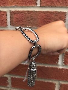 【送料無料】ブレスレット アクセサリ— スコットブレスレットアンティークシルバーnwt kendra scott mia bracelet antique silver|hokushin