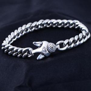 【送料無料】ブレスレット アクセサリ― スターリングシルバーハムブレスレット925 sterling silver om mani padme hum 88mm width bracelet women 7 a2357