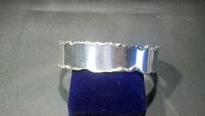 【送料無料】ブレスレット　アクセサリ&mdash;　ソリッドカフブレスレット34 solid 999 pure silver cuff bracelet hand made 493g｜hokushin 28,485円