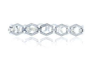【送料無料】ブレスレット　アクセサリ&mdash;　helene o 925スターリング725テニスブレスレットs315helene o 925 sterling silver 725 hexagon tennis bracelet s315｜hokushin