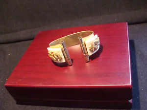 【送料無料】ブレスレット　アクセサリ&mdash;　ジーンアールデコビンテージブレスレットタツノオトシゴvintage bracelet seahorses by jean painlev jhp art deco｜hokushin