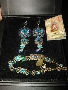 【送料無料】ブレスレット アクセサリ— ミカルnegrinイアリングmichal negrin earrings and bracelet|hokushin
