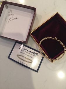 【送料無料】ブレスレット アクセサリ— ブレスレットサインボックスドル listingronaldo jewelry 7 heavenly virtue bracelet with autographed box rv 202|hokushin