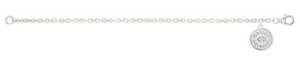 【送料無料】ブレスレット　アクセサリ&mdash;　エナメルブレスレットharleydavidson womens white colored enameled charm bracelet, silver hdb0391｜hokushin