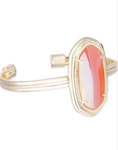 【送料無料】ブレスレット　アクセサリ―　スコットタンジェリンカフブレスレットkendra scott iridescent tangerine cuff bracelet