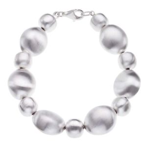 【送料無料】ブレスレット　アクセサリ―　スターリングブレスレットsterling silver bubbles bracelet