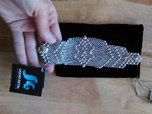 【送料無料】ブレスレット　アクセサリ&mdash;　セルジオグティエレスブレスレットシングルポーチスナップキャップsg liquid metal by sergio gutierrez bracelet, 2 snap closure, with pouch｜hokushin