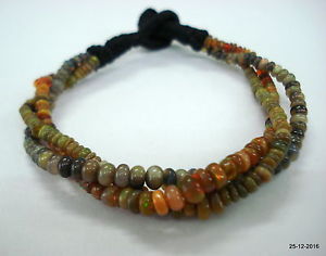 【送料無料】ブレスレット　アクセサリ―　ビンテージオパールビーズブレスレットストランドヒスイブレスレットラインvintage opal beads bracelet strand jade gemstones bracelet 3 line