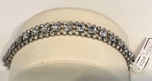 【送料無料】ブレスレット アクセサリ— ホワイトキャップロックブレスレット|hokushin
