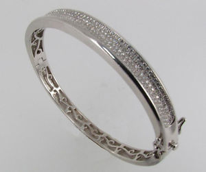 【送料無料】ブレスレット　アクセサリ―　ヌフアージェントマッシフアンサンブルブレスレットneuf argent massif micropave ensemble zircone bracelet