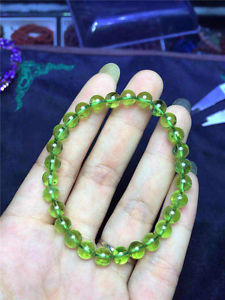 【送料無料】ブレスレット　アクセサリ―　ペリドットラウンドビーズブレスレットnatural green peridot gemstone round beads bracelet aaaa 8mm