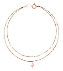 【送料無料】ブレスレット アクセサリ— ブレスレットピンクゴールドmetrocity 14k bracelet 0935mpbr 14k pink gold 175cm|hokushin