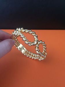 【送料無料】ブレスレット　アクセサリ―　ケネスジェイレーンゴールドトーンブレスレットkenneth jay lane kjl gold tone bracelet