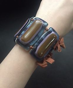 【送料無料】ブレスレット　アクセサリ―　ムラーノガラスブレスレットvetrofuso murano glass bracelet