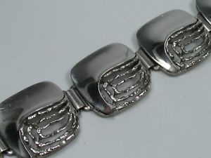 【送料無料】ブレスレット アクセサリ— ジョルダンビンテージデザイナーブレスレットkollmar jourdan extraordinary vintage modernist designer bracelet from 925|hokushin