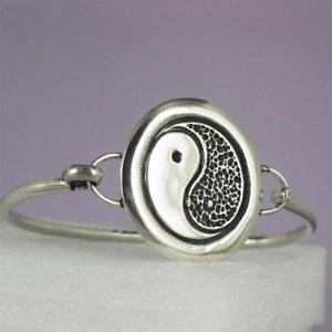 【送料無料】ブレスレット　アクセサリ&mdash;　ヤンカフブレスレットソリッドアメリカスターリングyin yang cuff bracelet solid 0925 sterling silver made in usa｜hokushin