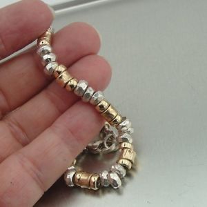 【送料無料】ブレスレット　アクセサリ―　hadarデザイナー14kフィルズスターリングブレスレットb198hadar designers handmade 14k gold fil sterling silver bracelet i b198