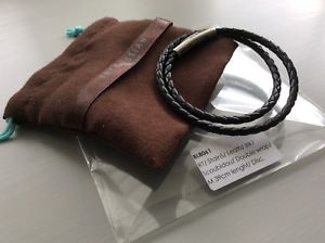 【送料無料】ブレスレット　アクセサリ―　メンズブレスレットダブルブラック