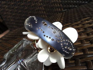 【送料無料】ブレスレット　アクセサリ―　listingnwt gorgeous alexis bittarberry dusthinged braceletplum blue gorgeous listingnwt gorgeous alexis bittar berry dust