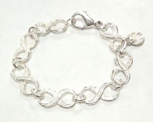 【送料無料】ブレスレット　アクセサリ―　ブレスレットシルバーハンドメイドwomen bracelet silver 925 infinite handmade b32 40,287円