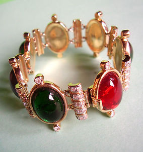 【送料無料】ブレスレット　アクセサリ&mdash;　バレンティーノブレスレットカボション520valentinobracelet has colored cabochons｜hokushin