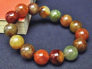 【貨物輸送無料】腕輪 佩び物― ブロンズゴールデンルチルラウンドブレスレット155粍 rare 5a natural bronze golden rutilated quartz round bracelet gift bl508