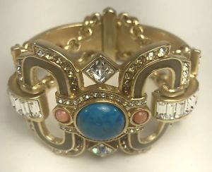 【貨物輸送無料】腕輪 付属物― ジュディスブレスレットjudith leiber crystal bracelet