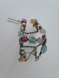 【貨物輸送無料】腕輪 付属物― ベスオルドニャカフスブレスレットbeth orduna jeweled cuff bracelet