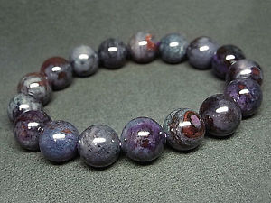 【貨物輸送無料】腕輪 佩び物― ラウンド腕輪115粍 rare 5a natural blue purple sugilite gemstone round bracelet gift bl9033