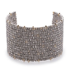 【貨物輸送無料】腕輪 付属物― クリスタルレースカフブレスレットalexis bittar crystal encrusted lace cuff bracelet