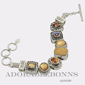 【貨物輸送無料】腕輪 佩び物― ボントロフィーブレスレットauthentic lori bonn sterling silver the trophy wife bracelet 410109 *retired*