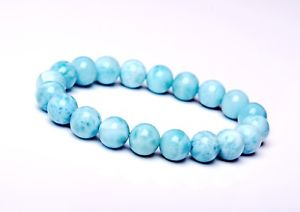 【送料無料】ブレスレット アクセサリ— 95mmbeautiful atural blue larimar gem grade waterpattern beads bracelet95mm beautiful atural blue larimar gem grade water|hokushin